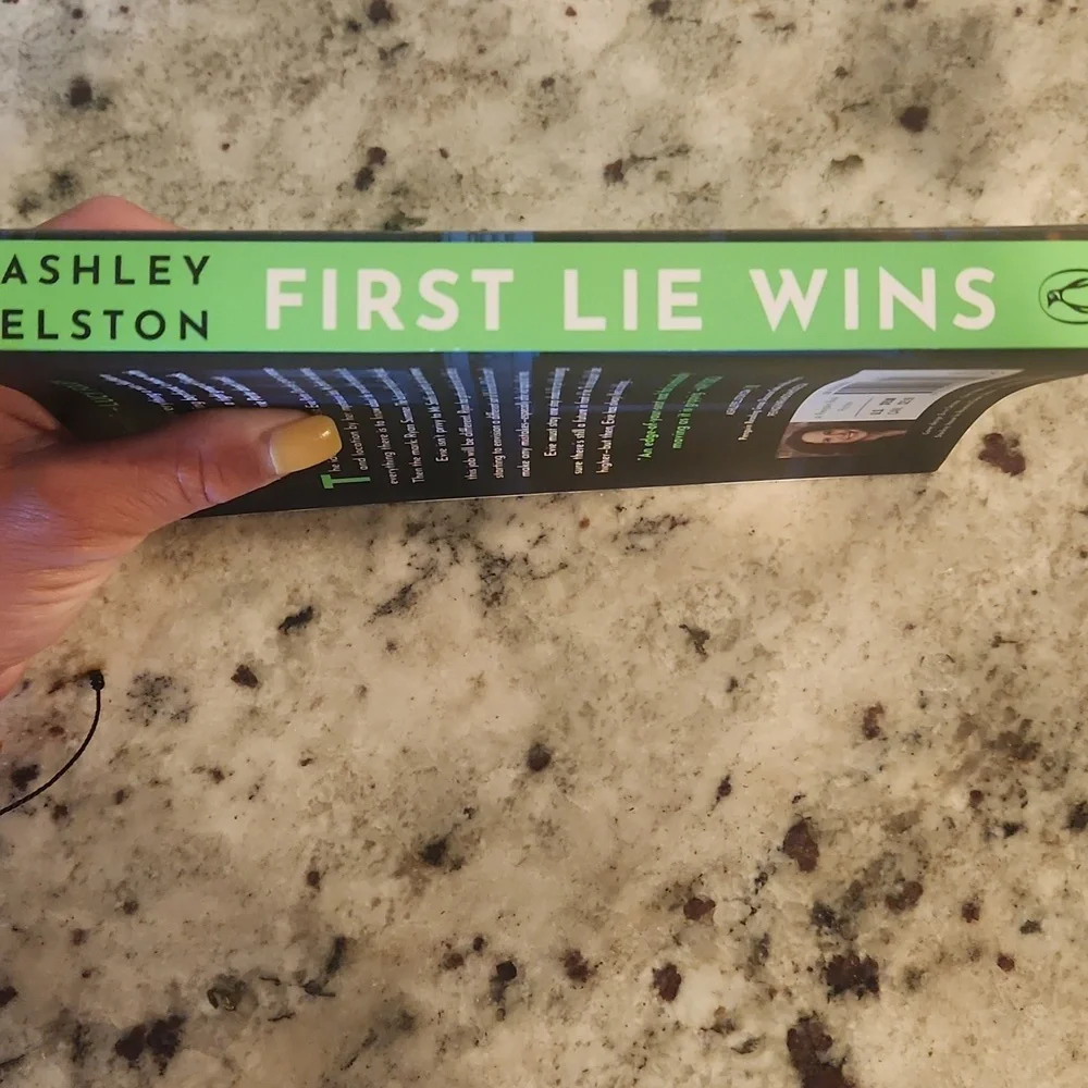 3/$13 Or 4/$16 First Lie Wins - Ashley Elston Paperback Book - Picture 3 of 3
